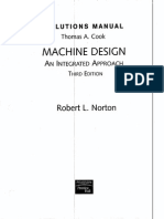 Solution Manual For Machine Design (Norton 3e) - Person Prentice Hall (2006)