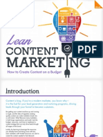 Lean Content Marketing