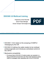 DOCSIS 3.0 Multicast