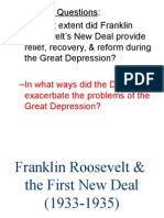 Fdr-New Deal