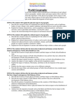 Georgia Performance Standards Social Studies 9-12