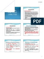 Financial Assets and Liabilities