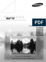 Samsung DLP TV HL Series Manual