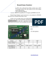 Renault Immo Emulator