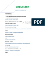 Chemistry: Gaseous - Quick Reference From Notes and SHAHI Solid State-Package For Theory