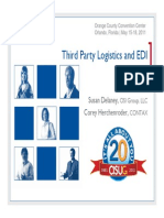 Third Party Logistics and Edi