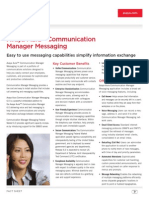 Avaya Aura Communication Manager Messaging Doc Fact Sheet PDF