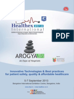 Arogya: Innovative Technologies & Best Practices For Patient Safety, Quality & Affordable Healthcare