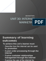 Unit 30 - Internet Marketing