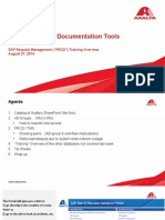 SAP Request Management Training Overview Session II - 8-27 2014 v3