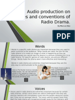 Radio Drama Presentation Powerpoint