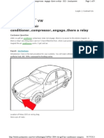 VW Test Procedure No Compressor