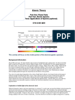 Flame Tests, Atomic Spectra & Applications Activity C12!2!02 & 03