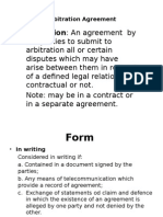 Arbitration Agreement