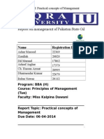 Final Report of Pakistan State Oil