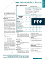 Roller Chain Drive Selection: Table 1 - Service Factors