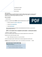 SAP MM-Split Valuation