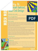 The Math Behind... Solar Cell Design: Apply It