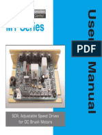 M1 Series: SCR, Adjustable Speed Drives For DC Brush Motors