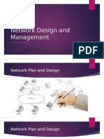 Network Design and Management