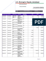 Account Activity: CDA Avenue Branch