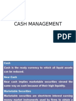 Cash Management