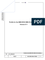 Profile For The NMC/9153 OMC-R Q3 Interface ED 02 Released