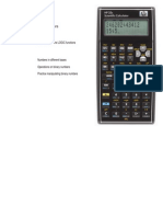 HP Calculators: HP 35s Using The LOGIC Functions