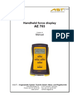 AE703 Manual