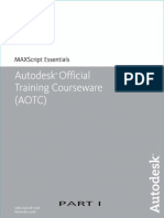 Aotc Autodesk 3ds Max 9 Maxscript Essential - Unlocked