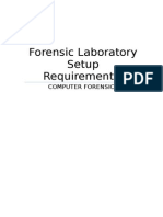 Forensic Laboratory Setup Requirements.: Computer Forensics