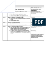 Unit Scope & Sequence