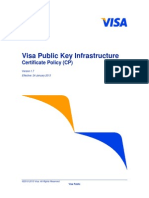 Visa Public Key Infrastructure Certificate Policy