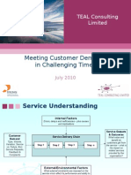 Meeting Customer Demand in Challenging Times: TEAL Consulting Limited