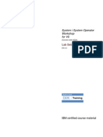 Front Cover: System I System Operator Workshop For V6