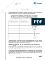 Two-Part Analysis: Gmat Integrated Reasoning