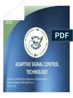 Adaptive Signal Control Technology