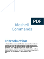 Moshell Commands