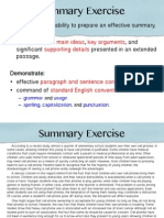 Mtel-Writing Summary