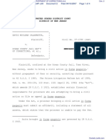 CALABRETTA v. OCEAN COUNTY JAIL DEPARTMENT OF CORRECTIONS Et Al - Document No. 2