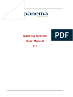 Ipanema System User Manual 8.1