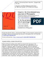 Inquiry: An Interdisciplinary Journal of Philosophy