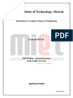 Ncs-451 Lab Manual