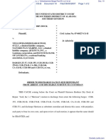 Harrison Brothers Drydock & Repair Yard, Inc. v. Yellowhammer Barge Pool #3, LLC Et Al - Document No. 10