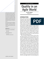 Quality in An Agile World - Scott Ambler