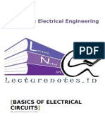 1 Basics of Electrical Circuits