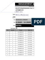 Att List Mbbs Year 3 - Theory (5 June)