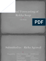 Case Study:Demand Forecasting of Rekha Soap