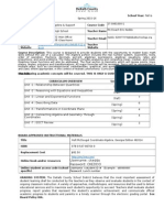 2015-2016 Coordinate Algebra & Support Syllabus (Fall Spring)