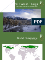 Boreal Forest/ Taiga Biome PowerPoint